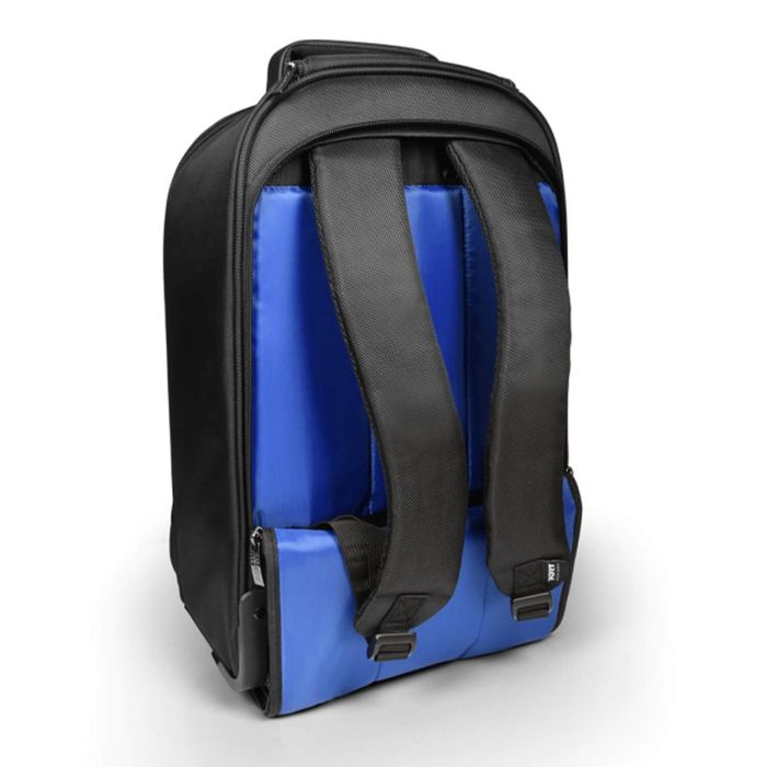 Ponhog Sac à Dos à Roulettes Pour Femme - Valise Ordinateur Portable 15.6" Avec Roues, Sac Voyage Et Travail Noir