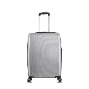 Valise rigide 379 Extensible 66 cm Argent