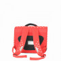 Cartable 35 cm Rouge à pois blancs