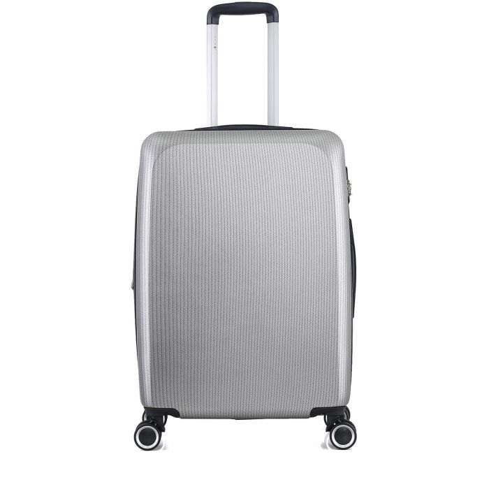 Valise rigide 379 Extensible 76 cm Argent
