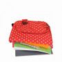 Cartable 35 cm Rouge à pois blancs