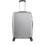 Lot de 3 valises rigides 379 Extensibles 55, 66 et 76 cm Argent