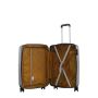 Lot de 3 valises rigides 379 Extensibles 55, 66 et 76 cm Argent