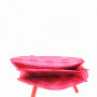Cartable 35 cm Rose à pois blancs