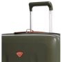 Valise rigide Uppsala Extensible 66 cm Vert Mousse