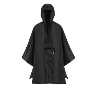 Poncho Mini Maxi 2 Black Poncho Mini Maxi 2 Black