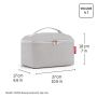 Vanity rigide 27 cm Herringbone Grey