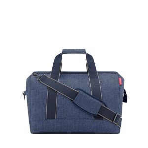 Sac de Voyage Allrounder L Herringbone Dark Blue