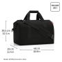 Sac de Voyage Allrounder L Herringbone Dark Blue