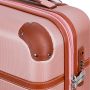 Valise cabine rigide 52303 55 cm Rose gold