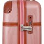 Valise cabine rigide 52303 55 cm Rose gold