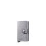 Porte-cartes Miniwallet anti-RFID 10.2 cm Glitter Silver