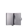 Porte-cartes Miniwallet anti-RFID 10.2 cm Glitter Silver