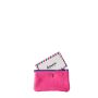 Petit porte-monnaie Emile en cuir UpCyclé Vie en Rose
