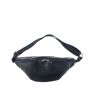 Sac banane Gérard en cuir grainé 36 cm Lune Bleue