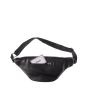 Sac banane Gérard en cuir grainé 36 cm Noir c'est Noir