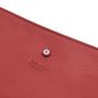 Pochette Camille Elysée en cuir Lisse 21 cm Vigne Rouge