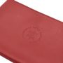 Pochette Camille Elysée en cuir Lisse 21 cm Vigne Rouge