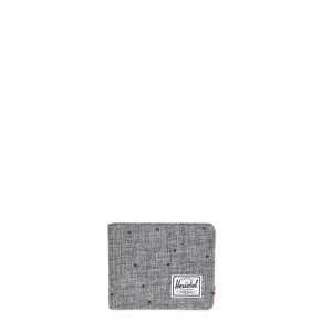 Porte-cartes Roy Scattered raven crosshatch Porte-cartes Roy Scattered raven crosshatch
