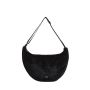 Sac bandoulière L 45 cm en fausse fourrure Black Forest
