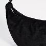 Sac bandoulière L 45 cm en fausse fourrure Black Forest