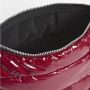 Sac bandoulière 30 cm matelassée Burgundy Glossy