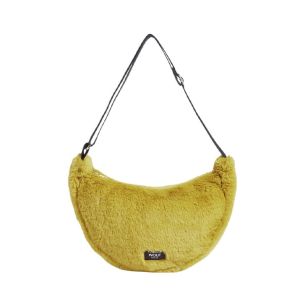 Sac bandoulière 30 cm en fausse fourrure Foxie