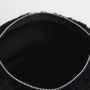 Sac bandoulière 30 cm en fausse fourrure Black Forest