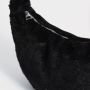 Sac bandoulière 30 cm en fausse fourrure Black Forest