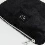 Pochette large 22 cm en fausse fourrure Black Forest