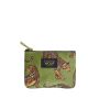 Petite pochette 13 cm Olive Leopard