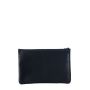 Pochette Camille en cuir UpCyclé 21 cm Lune Bleue