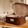 Trousse de toilette Gaspard 25 cm Chocolat