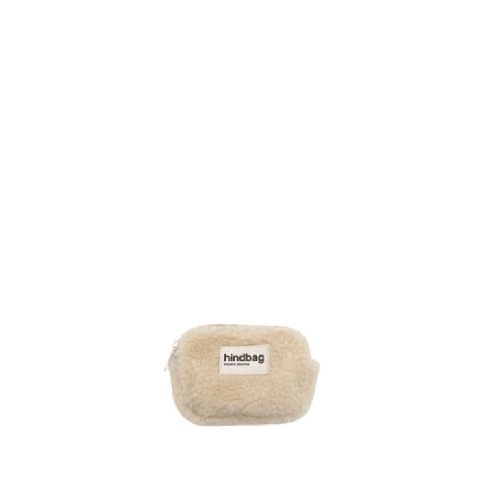 Porte monnaie Lili 13 cm Teddy Beige
