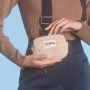 Porte monnaie Lili 13 cm Teddy Beige