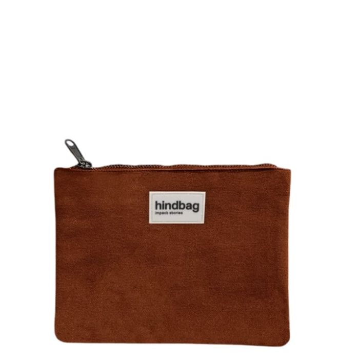 Pochette Lou 20 cm Chocolat