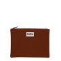 Pochette Ema 25 cm Chocolat