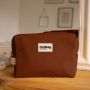 Trousse de toilette Léon 22 cm Chocolat