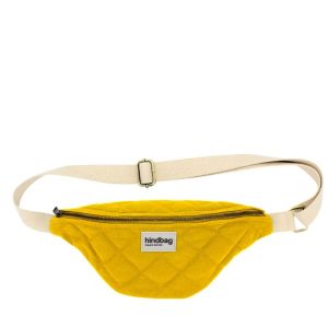 Sac banane matelassé Olivia 32 cm Safran