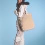 Sac shopping Paul 38cm Teddy Beige
