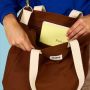 Sac shopping Paul 38cm Chocolat