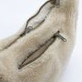 Sac banane Andréa 32 cm Teddy Beige