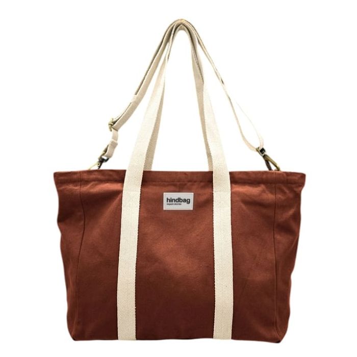 Sac Cabas Cesar 51 cm Chocolat