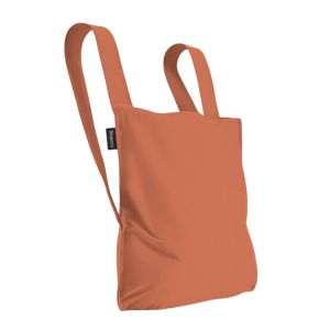 Sac shopping pliable avec pochette 65 cm Terracotta Sac shopping pliable avec pochette 65 cm Terracotta
