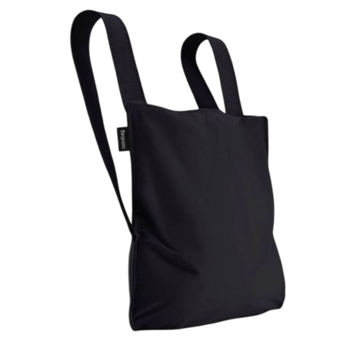 Sac shopping pliable avec pochette 65 cm Black