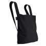 Sac shopping pliable avec pochette 65 cm Black