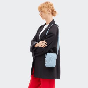 Sac bandoulière Annet 18 cm Glowing Blue Quilt
