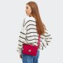 Petit sac bandoulière Riri 24 cm Red Red Wine