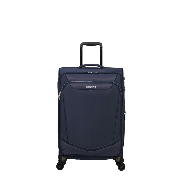 Valise souple extensible M Summer Ride 4 roues 69 cm Dark Plum