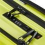 Valise cabine rigide Intuo Extensible avec compartiment ordinateur 55 cm Lime